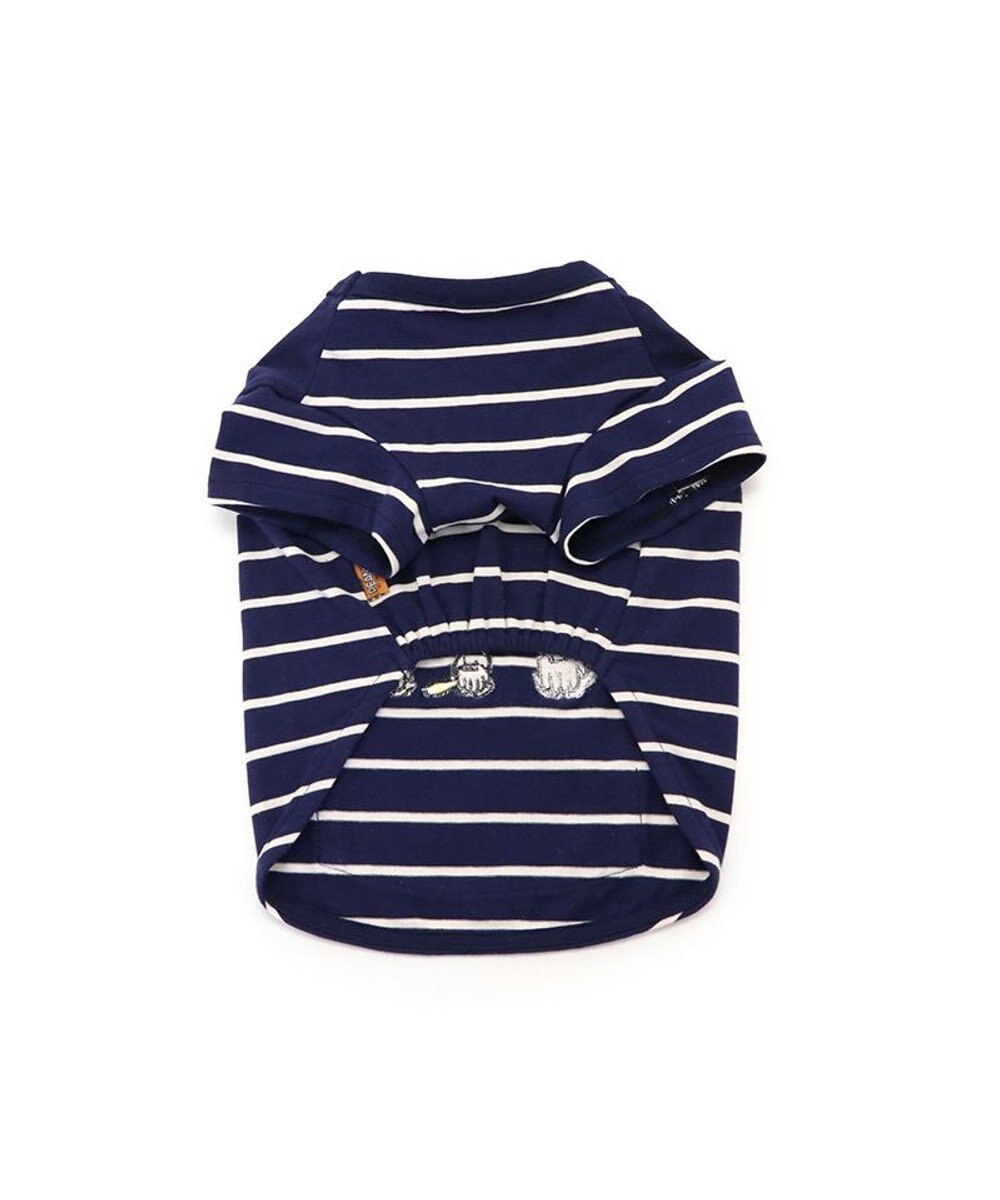 PET PARADISE スヌーピー お揃い 野球柄 Ｔシャツ 【小型犬】《ネイビー／ホワイト》 