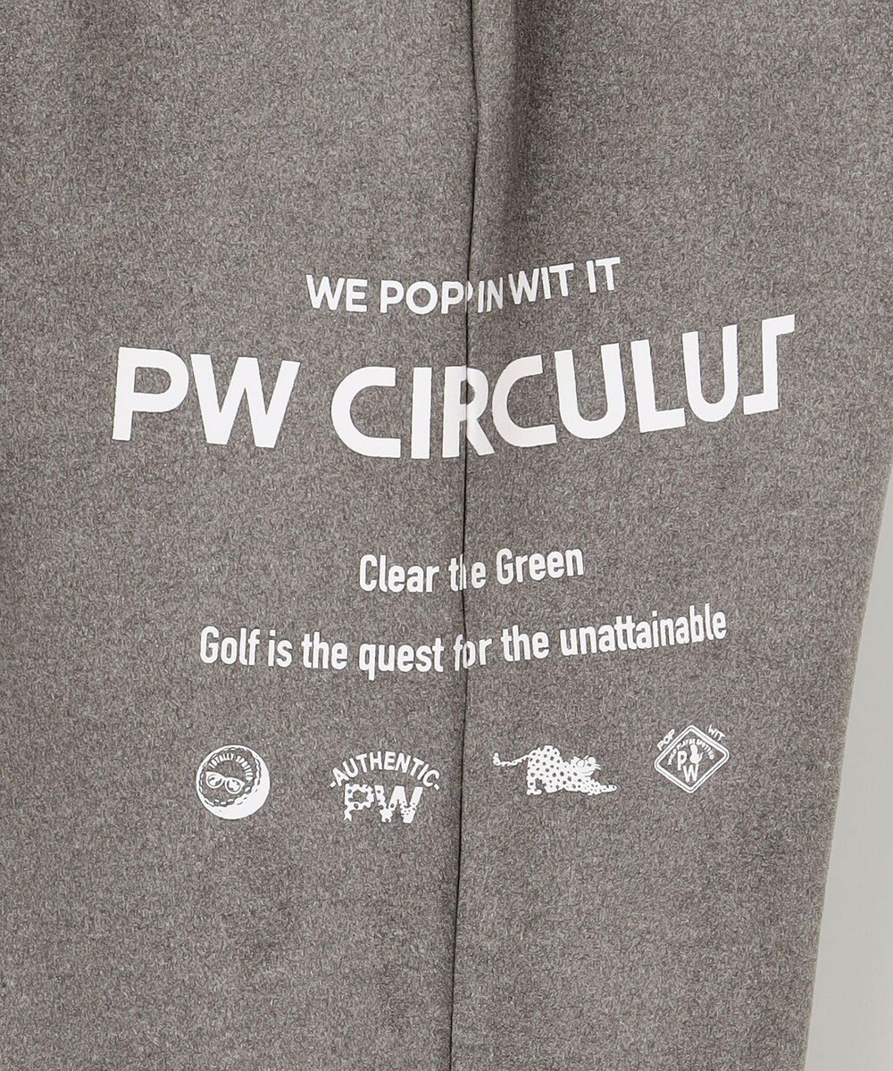 PW CIRCULUS 【MEN】スエードライクテーパードパンツ 