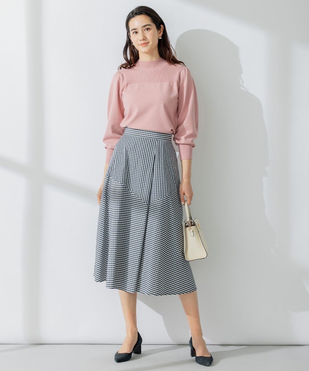 組曲 【洗える】Elenaパフスリーブ ニット 