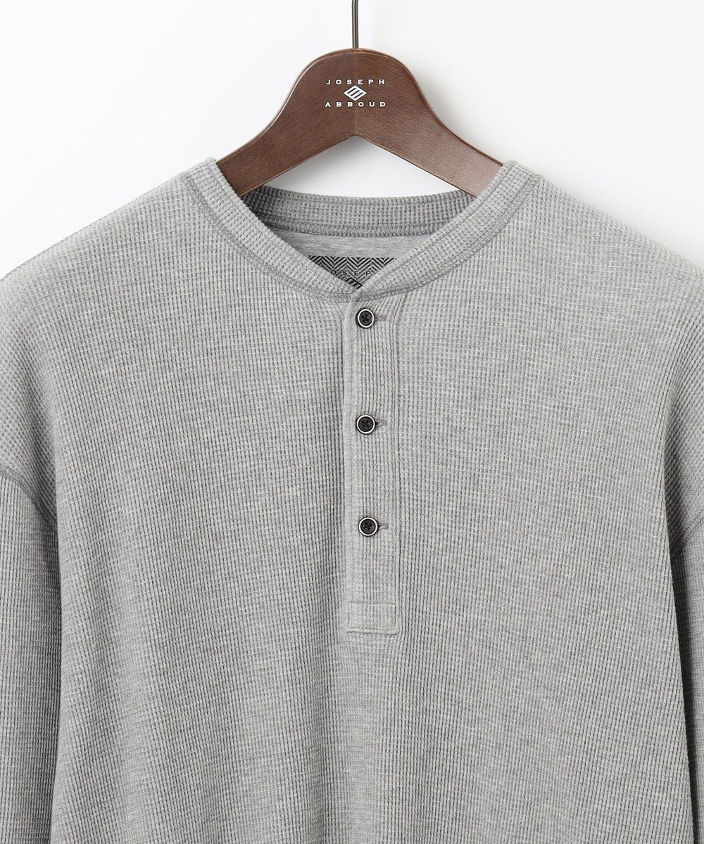 JOSEPH ABBOUD MOUNTAIN 【SPACE／UNISEX】OGコットンワッフル カットソー 