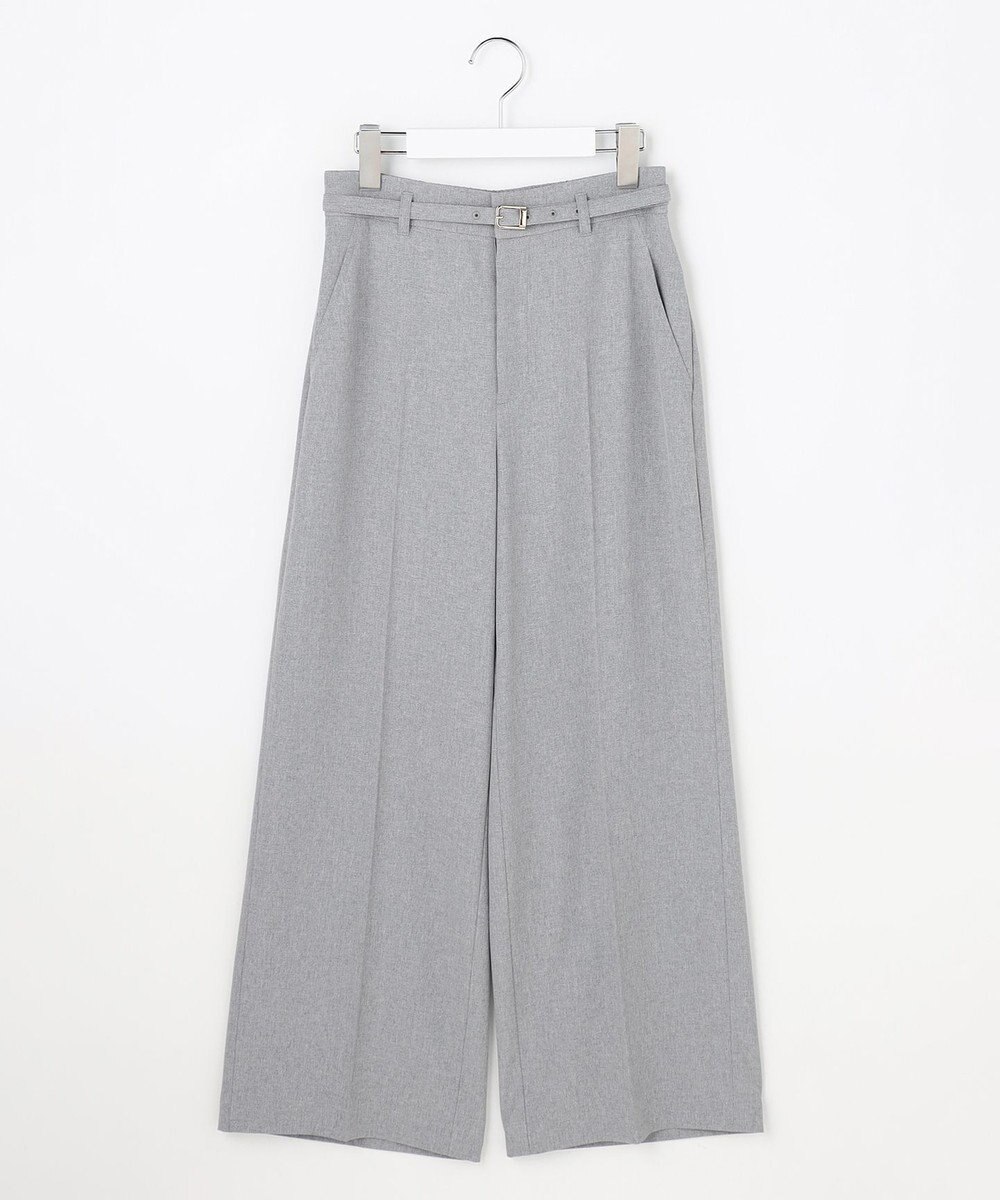 ANY SIS スマートビューティストレッチベルト ワイドパンツ 