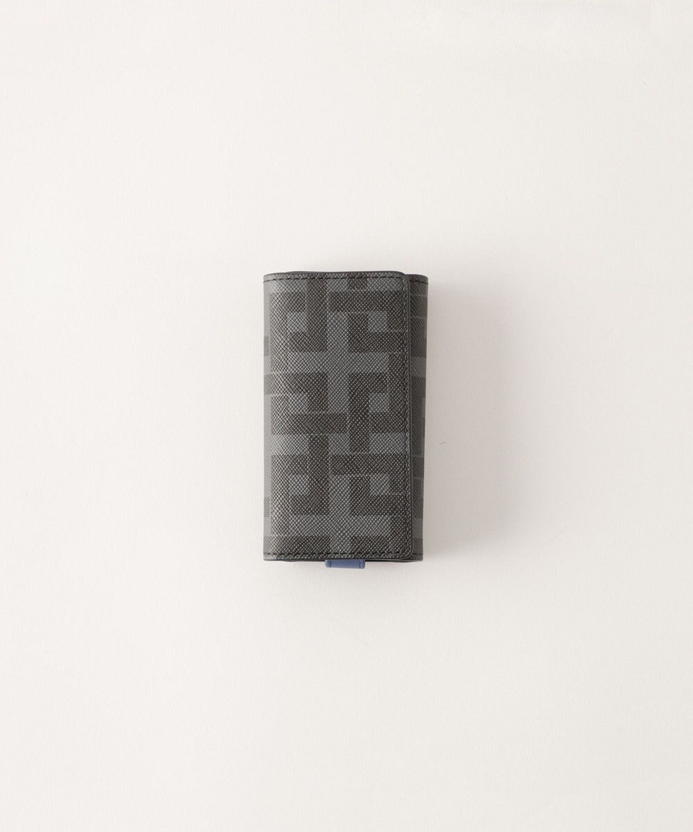 MIYABIYA La quoh with kirakaracho 角つなぎ プリントレザー キーケース 