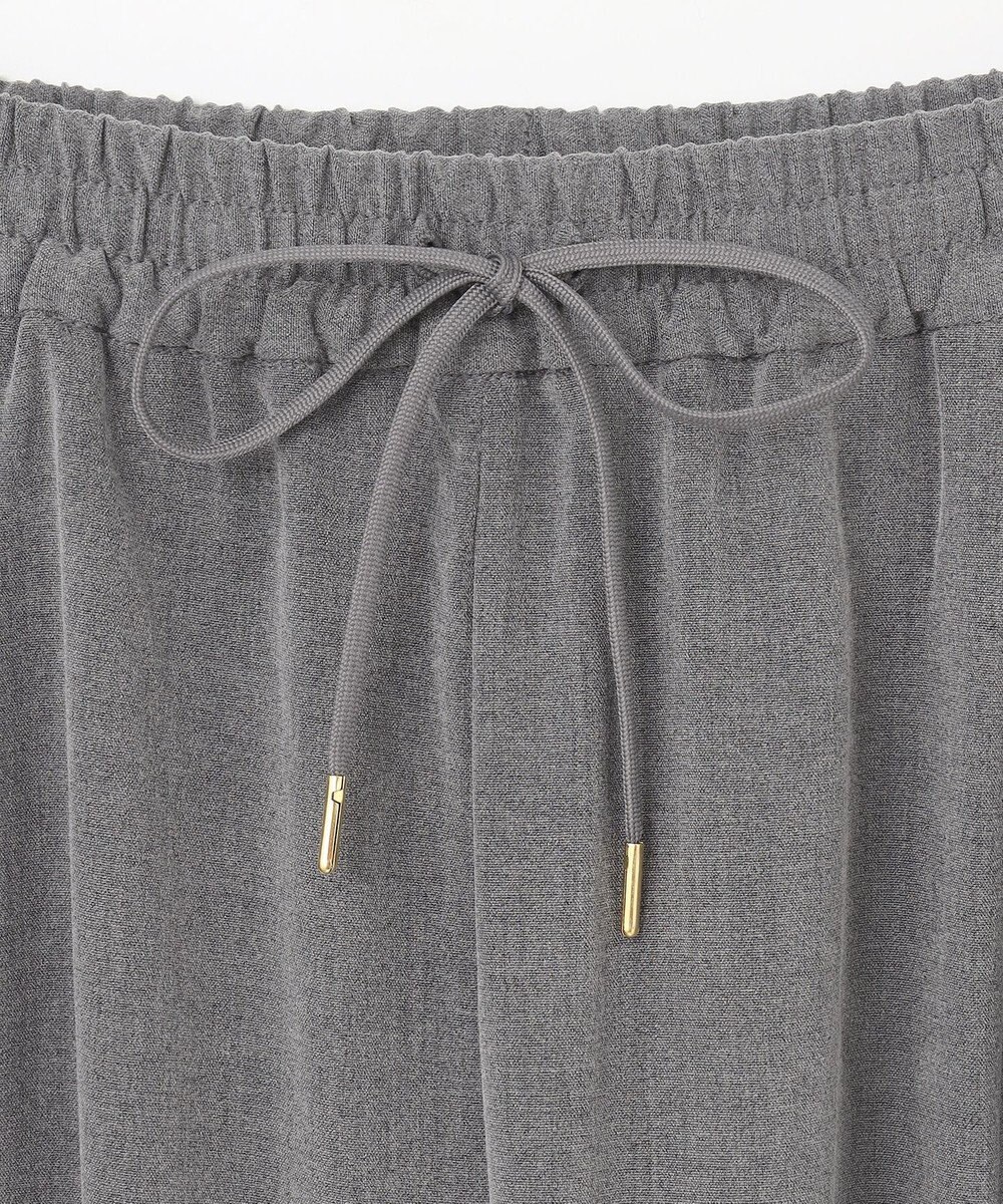 ANY 【洗濯機可能/ストレッチ/ウエストゴム】ウールライク2タックストレートパンツ 