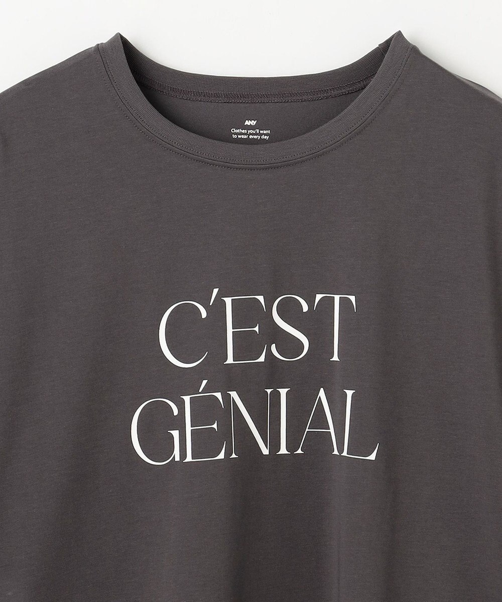 ANY ロゴロングスリーブTシャツ 