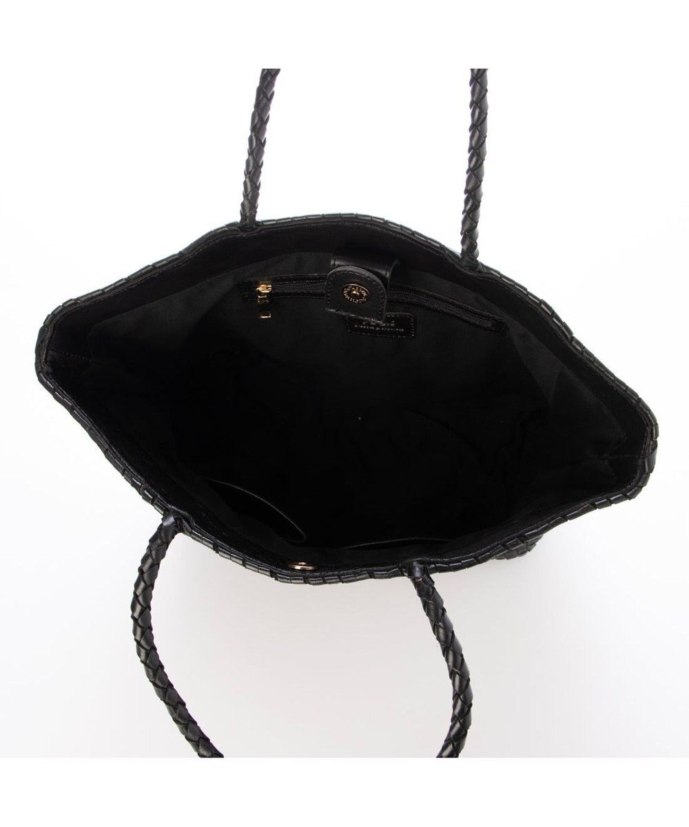 UNBILLION ペルケ perche / 牛革メッシュ編みトートL 