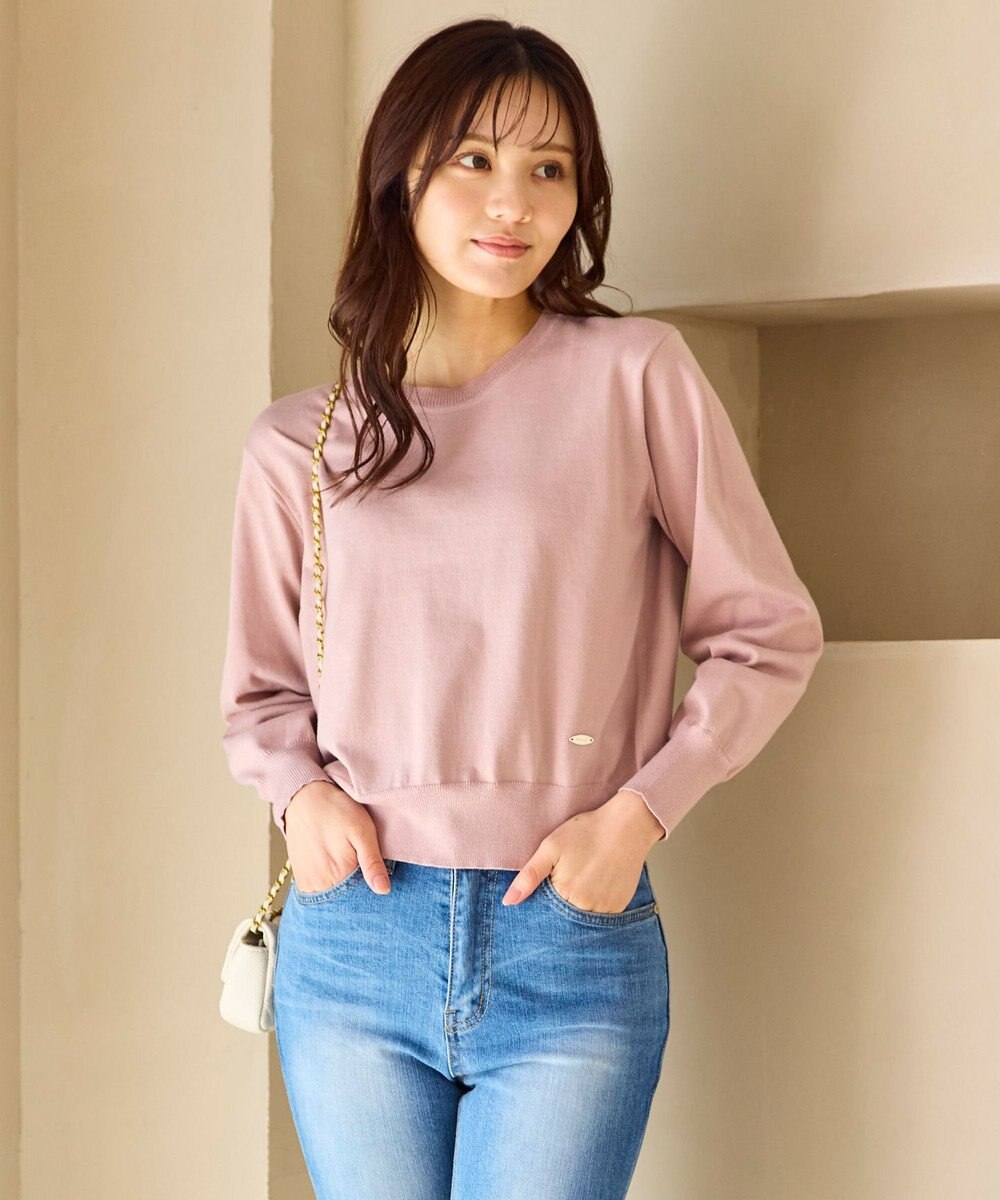 Feroux 【先行予約】美シルエットニット プルオーバー 