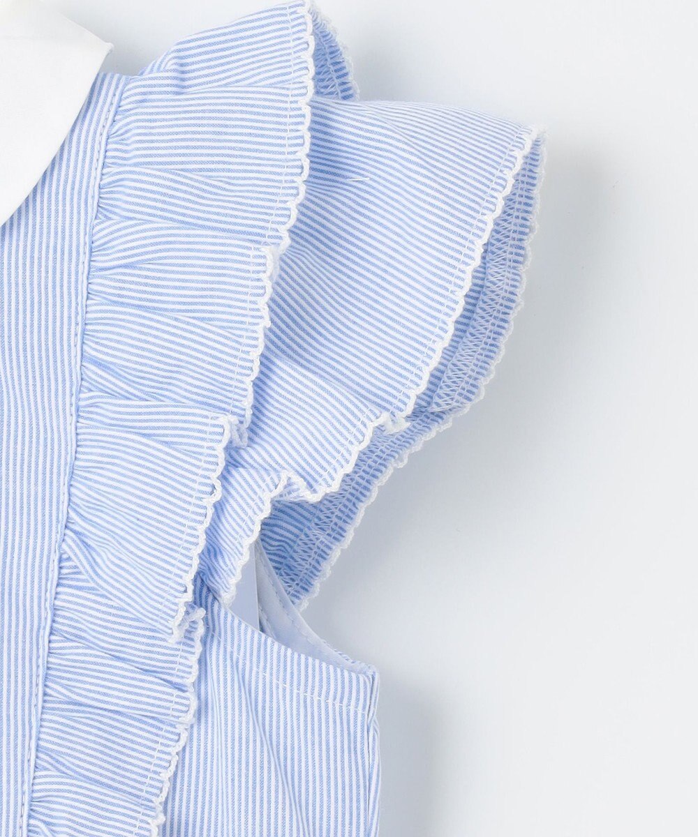 ANY KIDS コードレーン 裾刺繍 ワンピース 