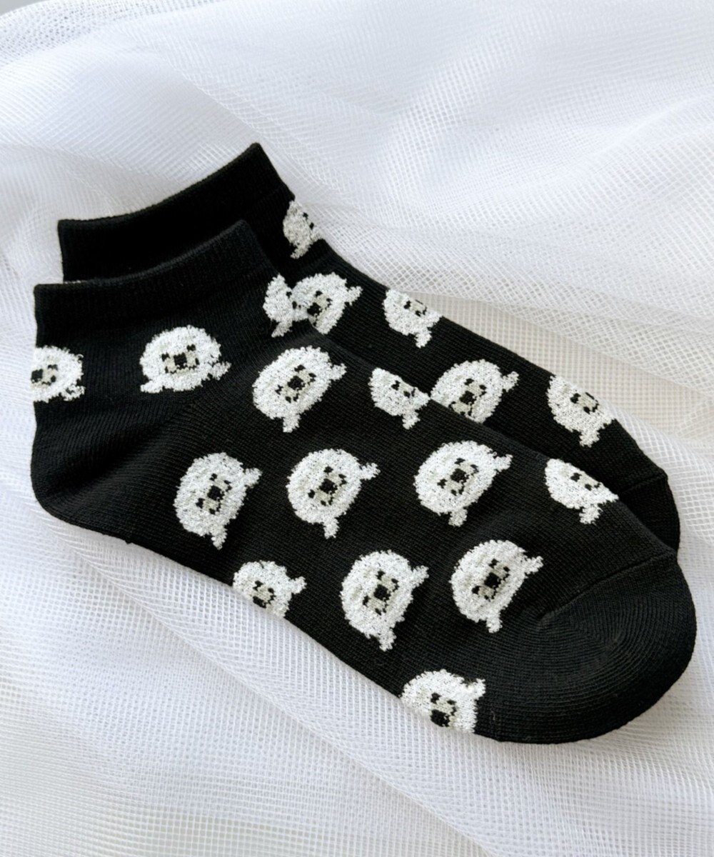 WEGO アニマル総柄ショートソックス 