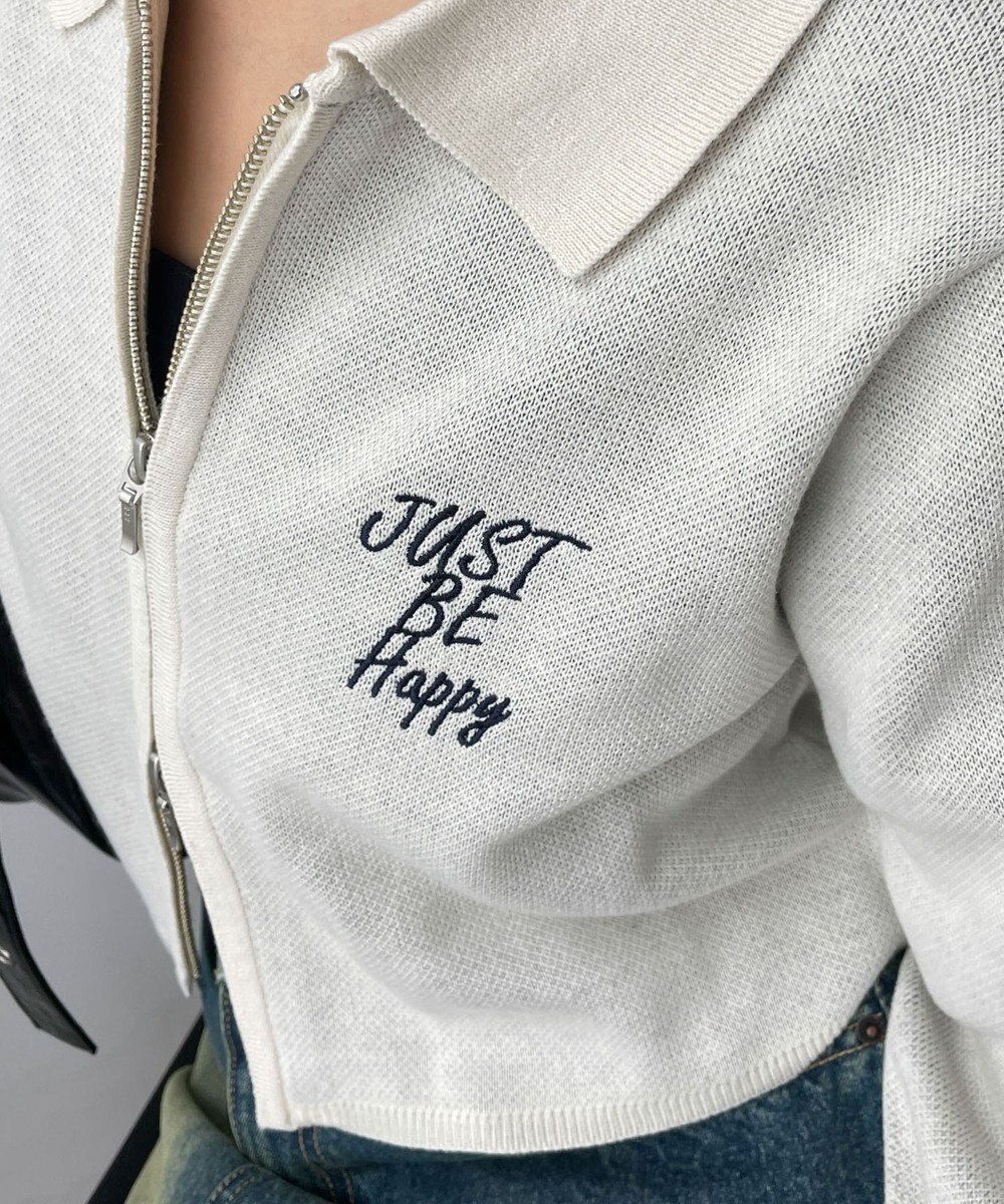 WEGO WZIPスターモチーフニット 