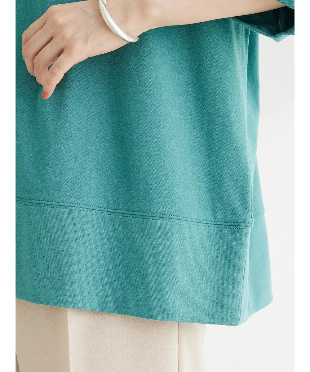 Green Parks 接触冷感裾リブＴシャツ 