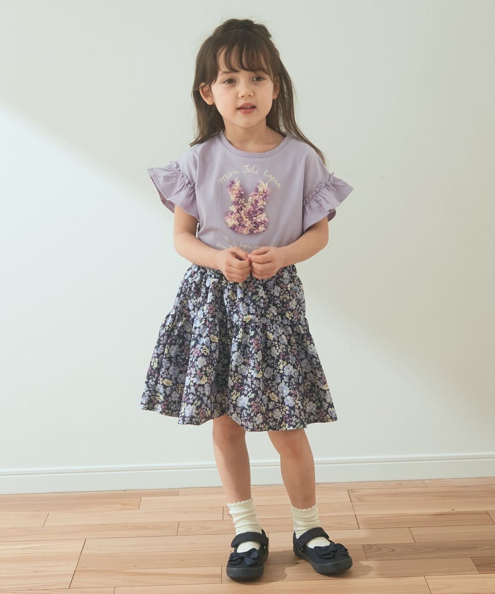 ANY KIDS 総柄スカパン 