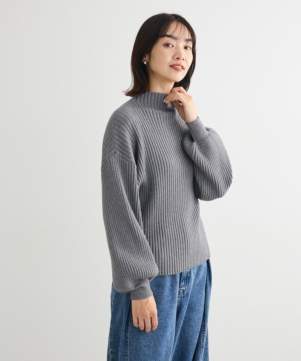 Green Parks ・ｓｗｉｎｇ　ｂｙ　ボトルネックラメニット 