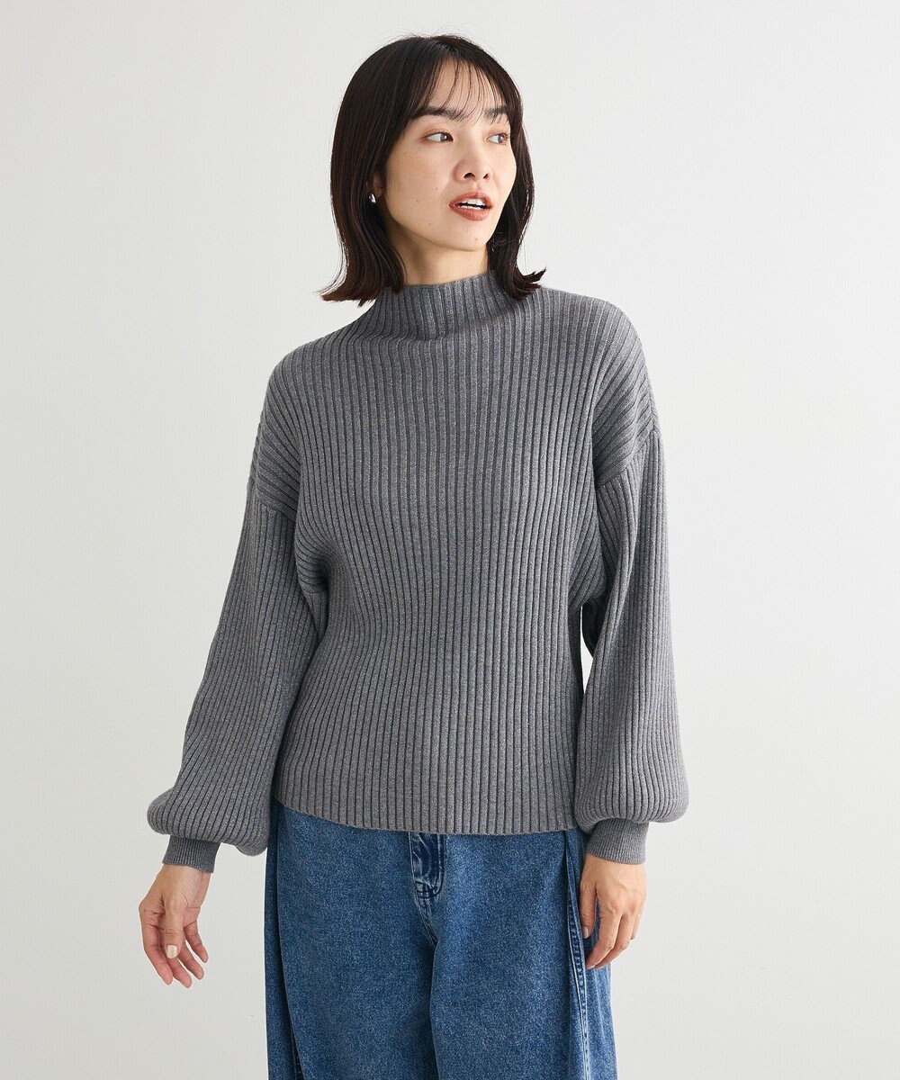 Green Parks ・ｓｗｉｎｇ　ｂｙ　ボトルネックラメニット 