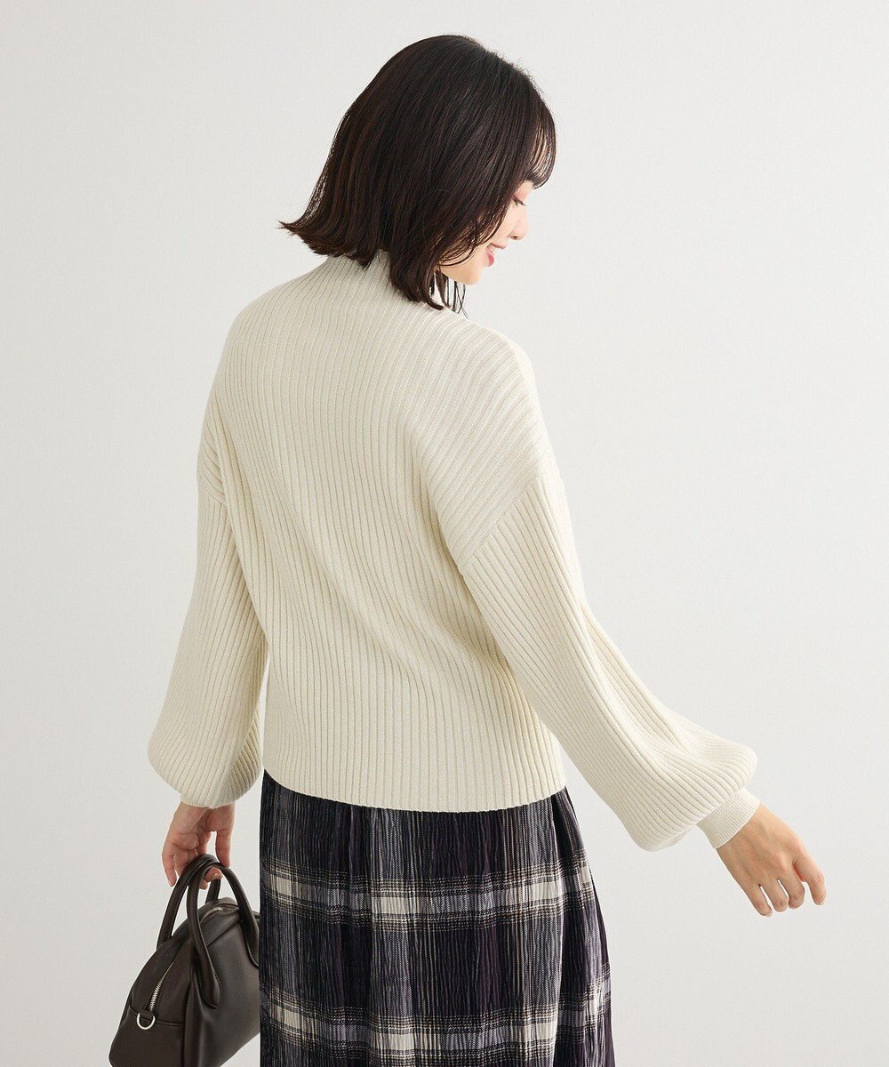 Green Parks ・ｓｗｉｎｇ　ｂｙ　ボトルネックラメニット 