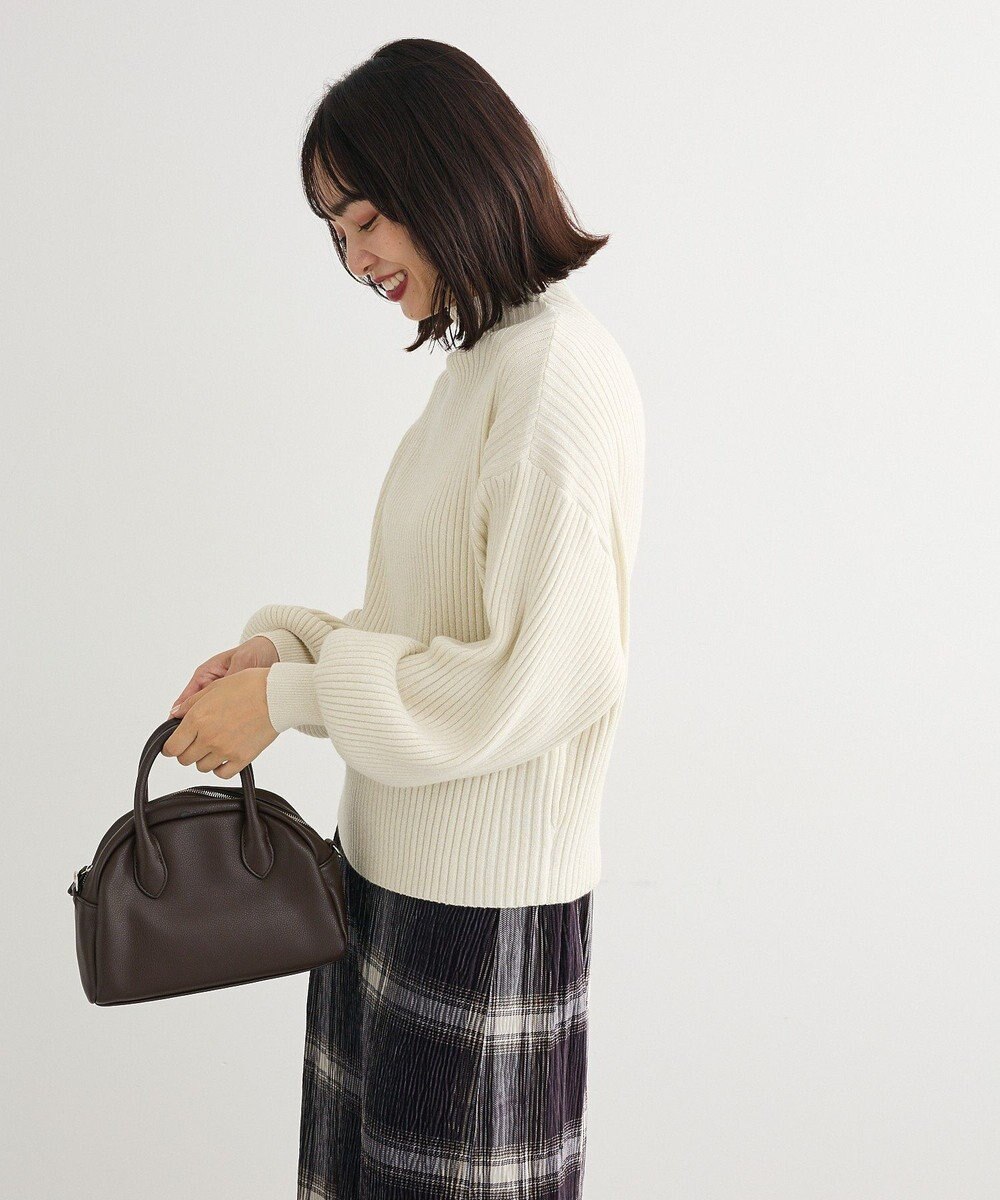 Green Parks ・ｓｗｉｎｇ　ｂｙ　ボトルネックラメニット 