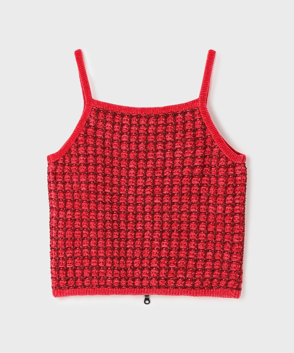 GRACE CONTINENTAL ツイードニットキャミ 