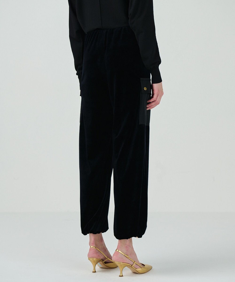 GRACE CONTINENTAL トリアセベロアパンツ 