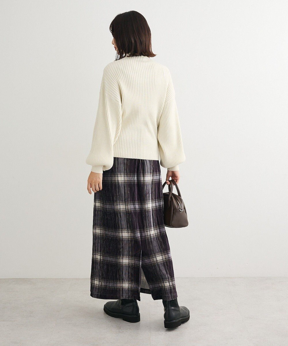 Green Parks ・ｓｗｉｎｇ　ｂｙ　ボトルネックラメニット 