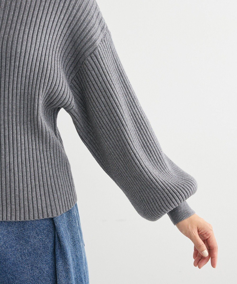 Green Parks ・ｓｗｉｎｇ　ｂｙ　ボトルネックラメニット 