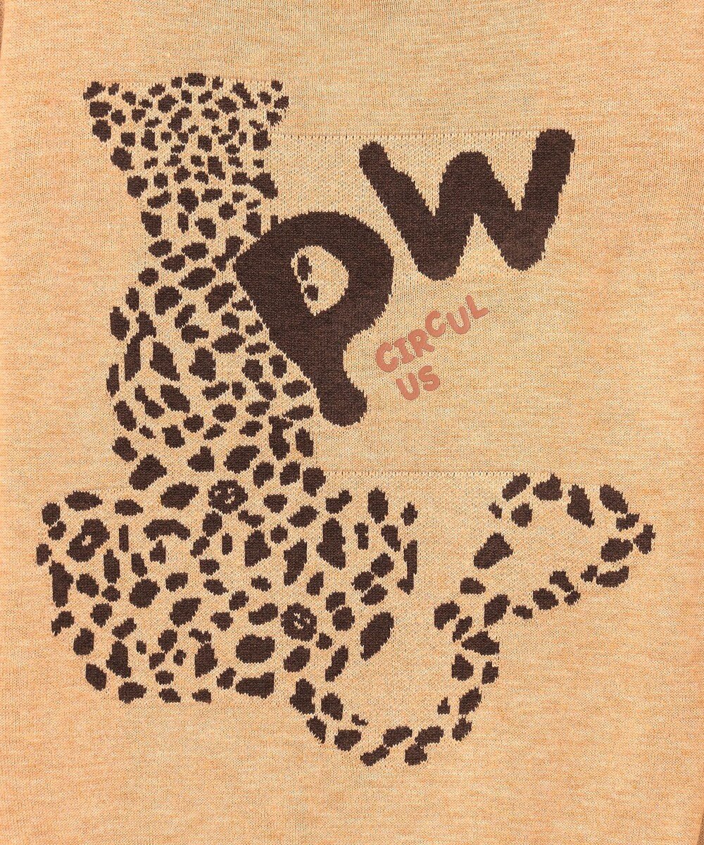 PW CIRCULUS 【WOMEN】LEOPARD ジャガードタートルニット 
