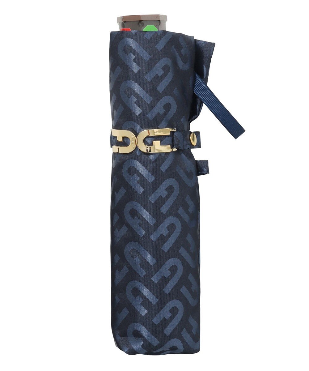 MOONBAT 【耐風】FURLA 折傘 アーチロゴ 