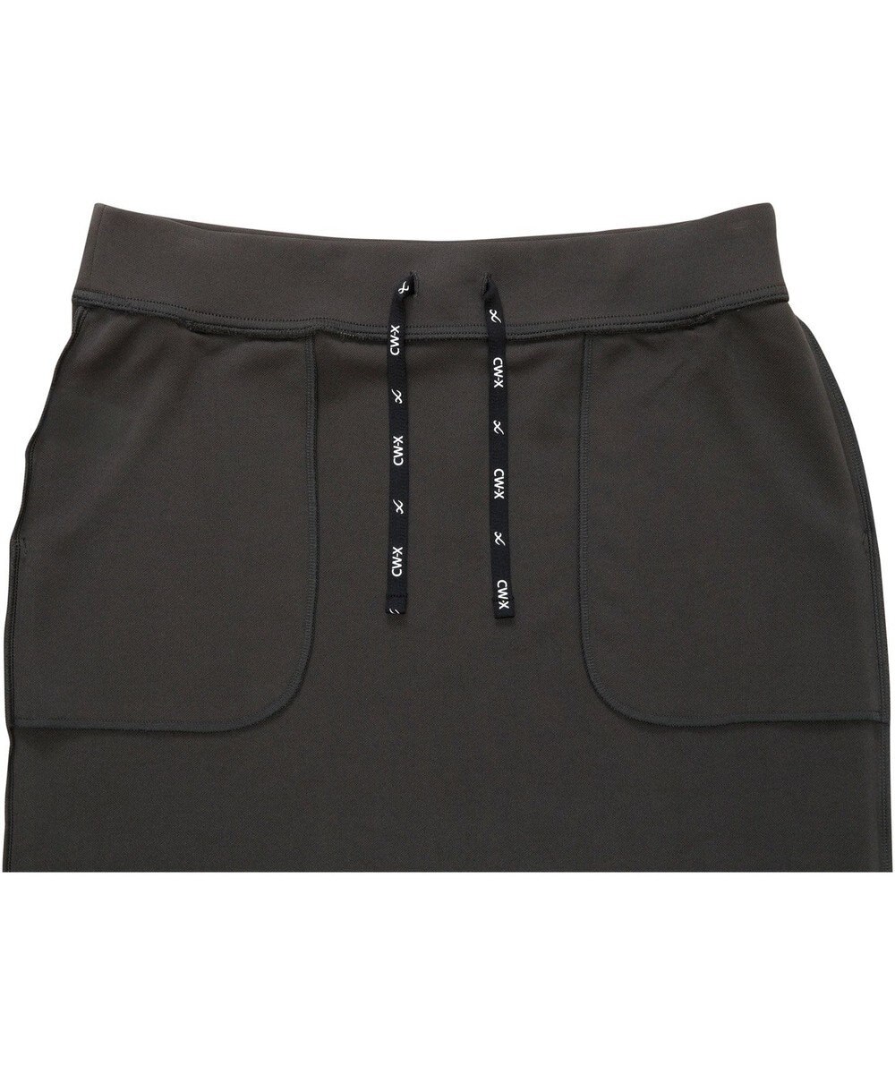 CW-X 【WOMEN】 CW-X ボトムス スリットスカート スリットあり(両脇すそ) 調節可能なウエストひもつき 7分丈 レディース DHY290 /ワコール 