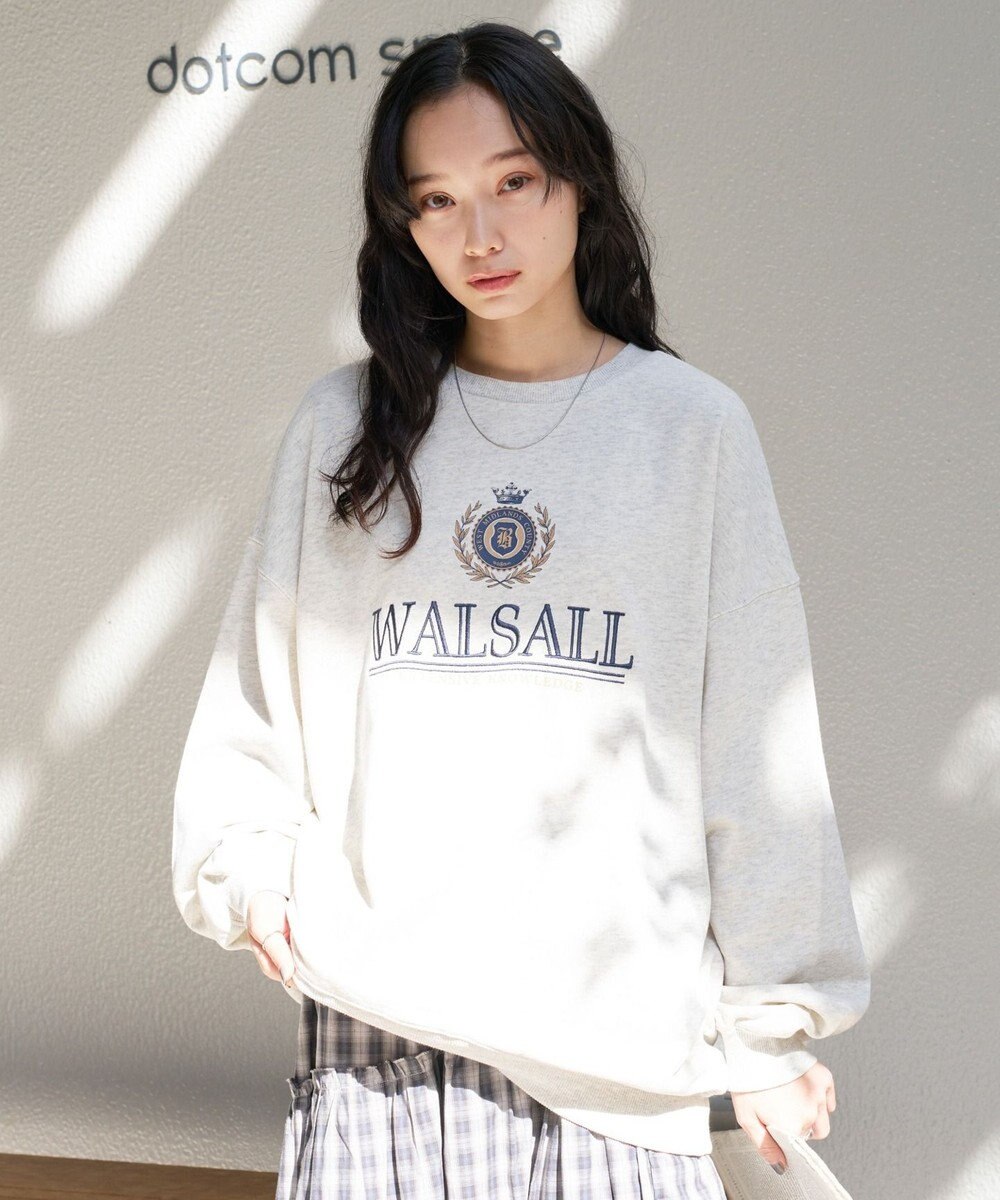 WEGO 刺繍BIGスウェット 