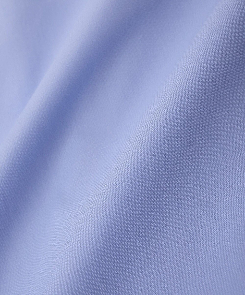 Green Parks イージーケア袖シャーリングシャツ 