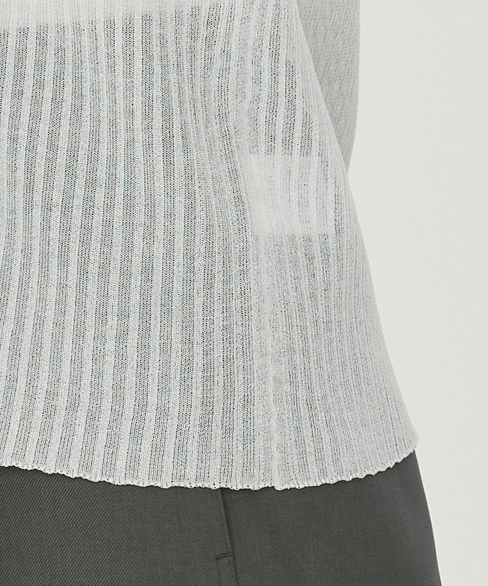 uncrave シアー リブ ノースリーブ ニット（uncrave STANDARD） 