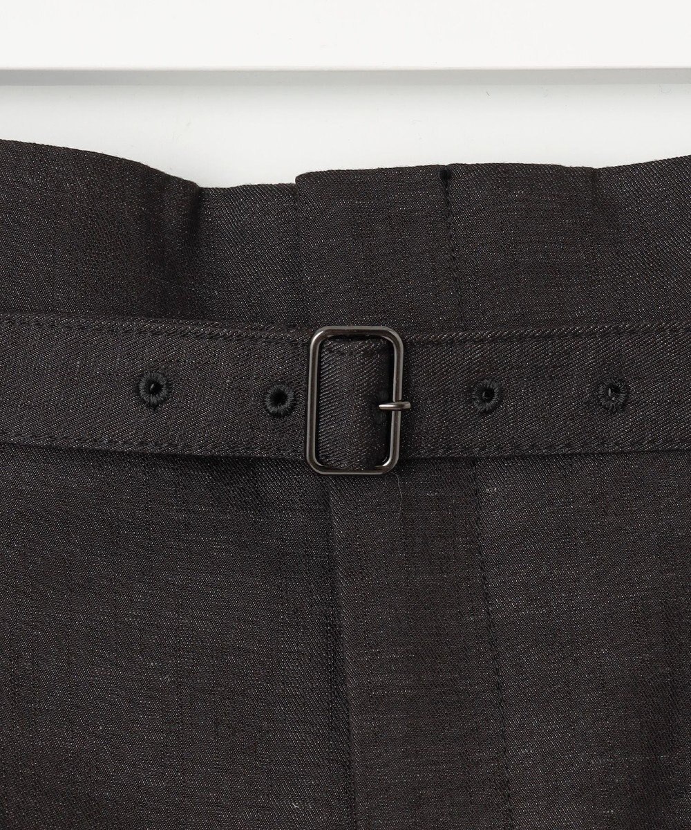 23区 【洗える】デニムライクシャンブレー Iライン スカート 