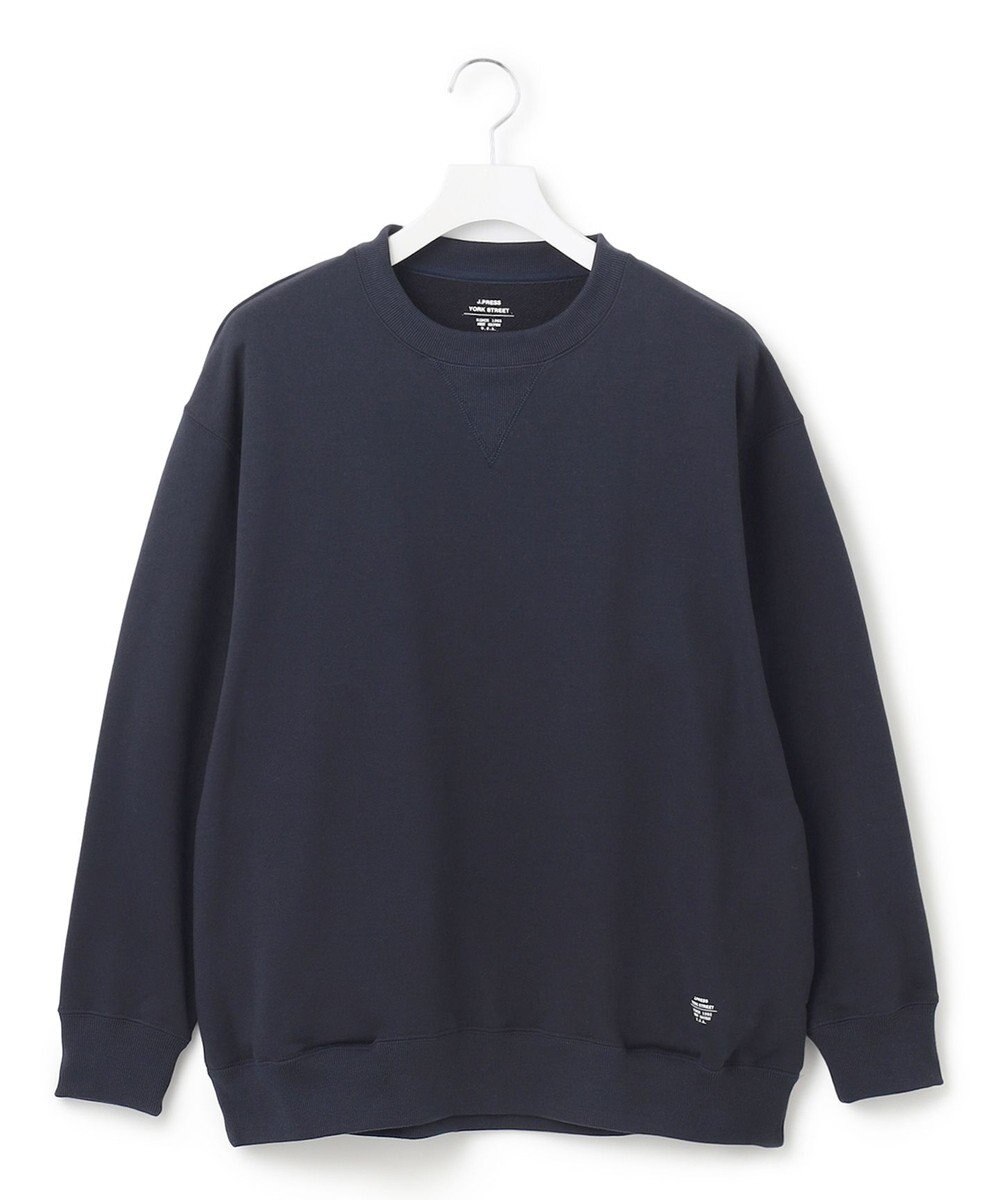J.PRESS YORK STREET 【UNISEX】裏毛クルーネックトレーナー 