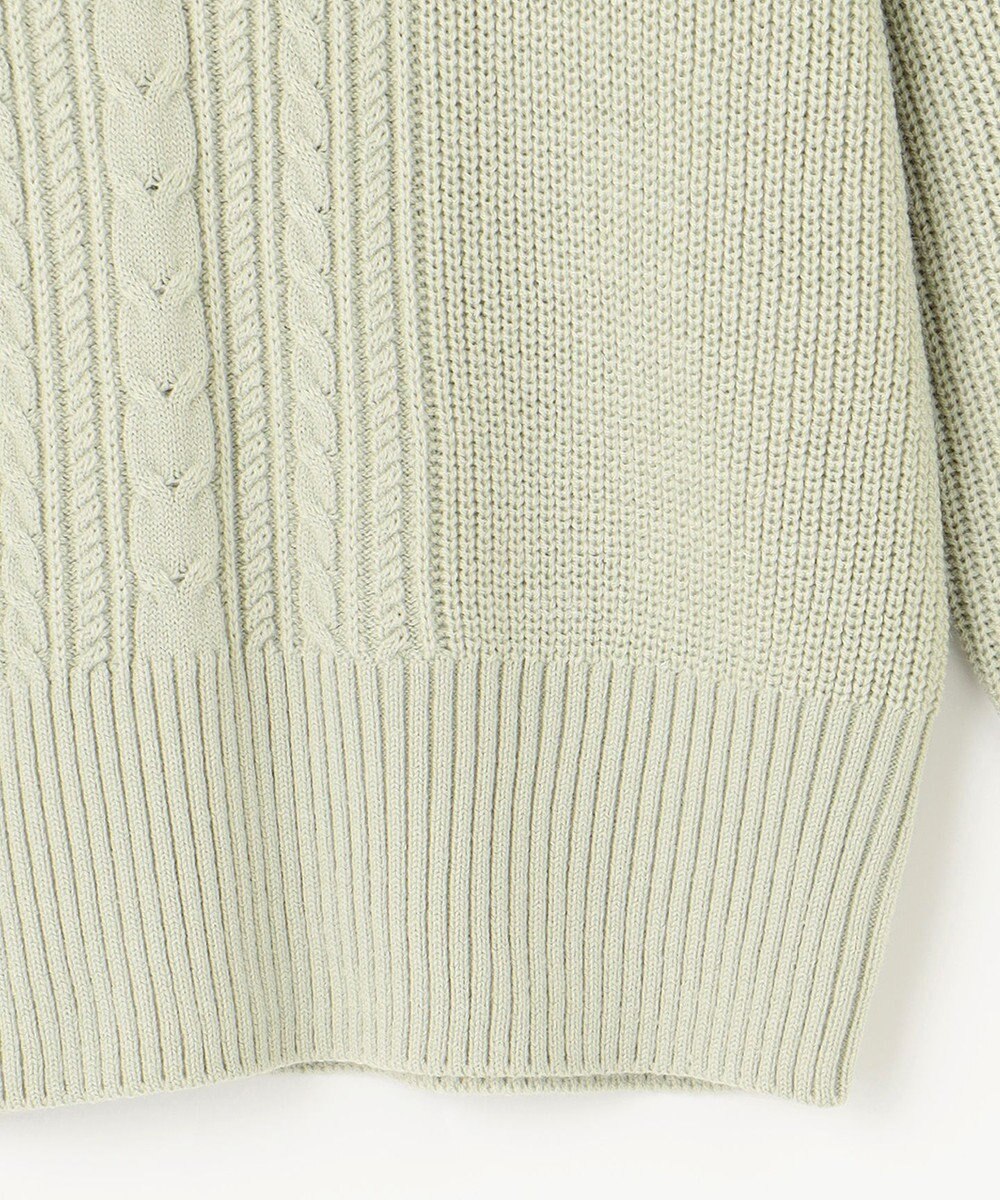 ANY SIS L 【セットアップ対応】スフレショート丈 プルオーバー 