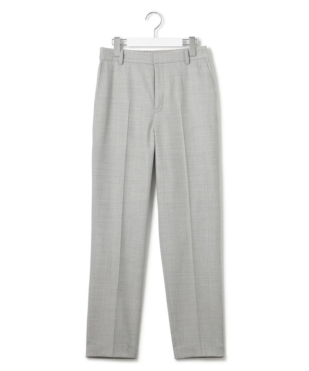 23区 L クリアウールサキソニー テーパードパンツ 