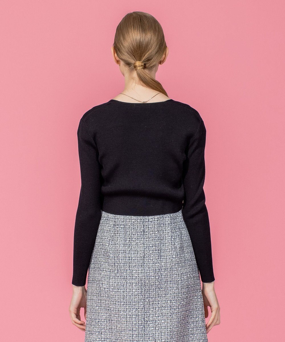 TOCCA 【洗える！】SILK RIB BOLERO ボレロ 