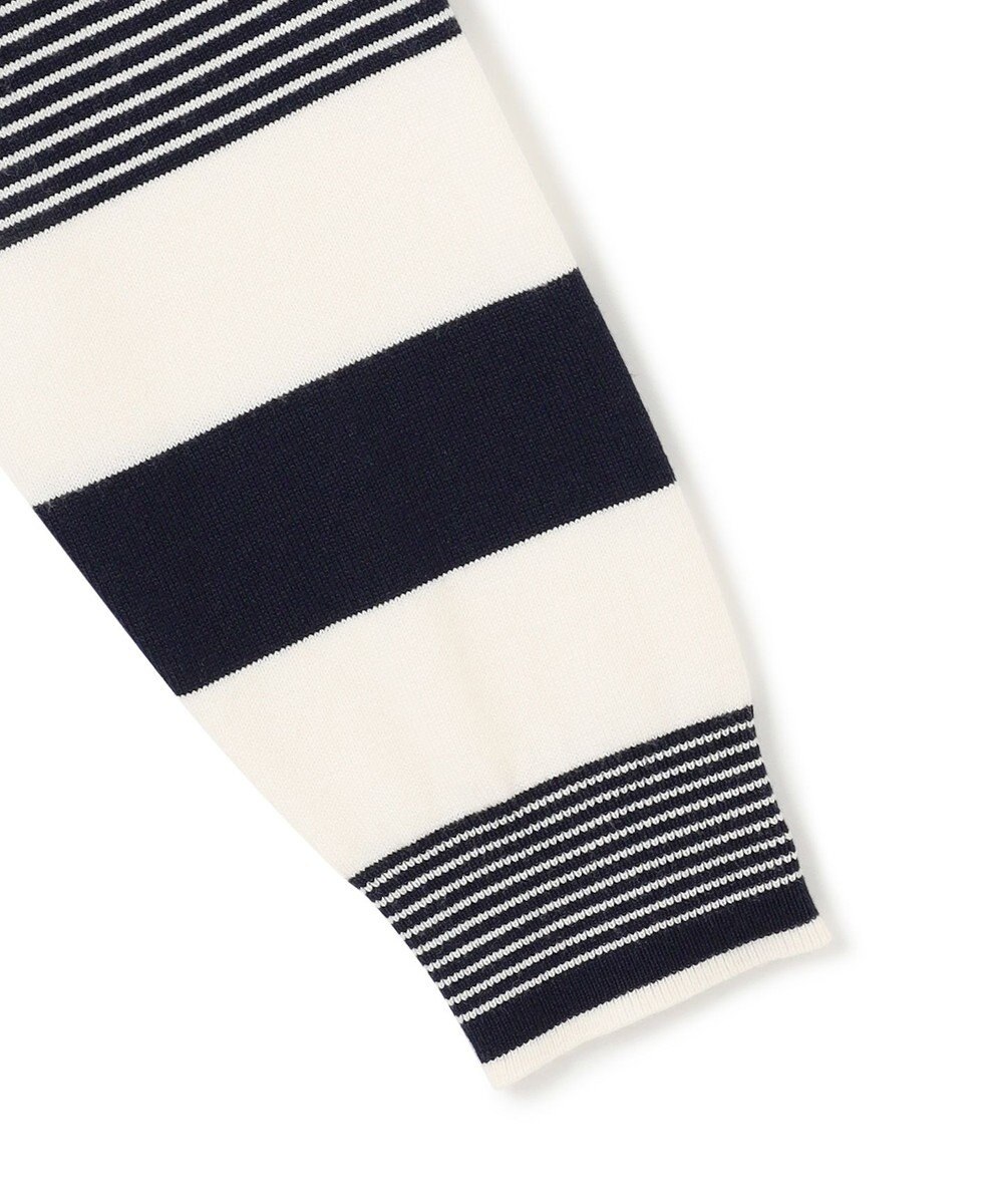 23区 L 【洗える】ウールコットンストレッチ オーバーサイズ ニット 