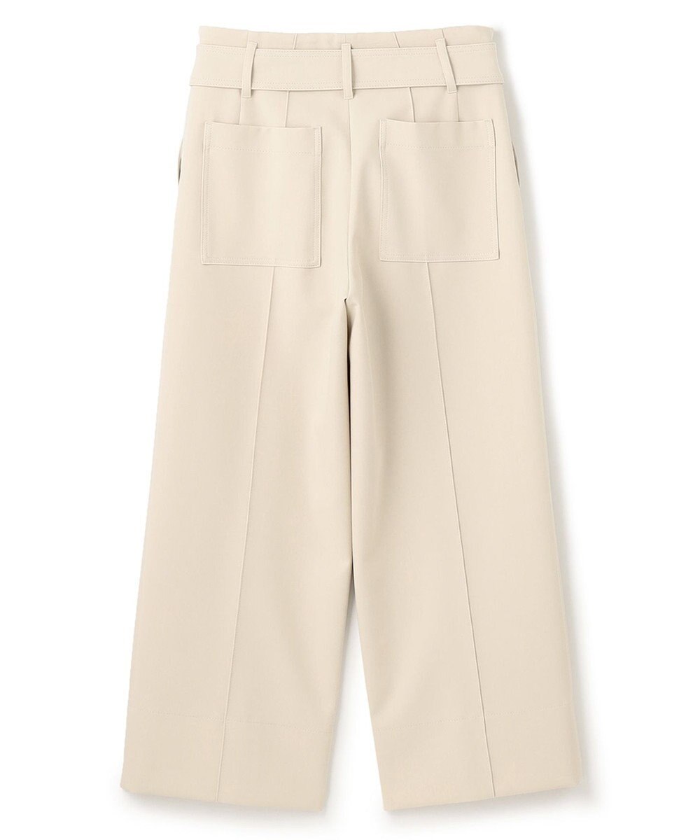BEIGE， LAUREL / ワイドクロップドパンツ 