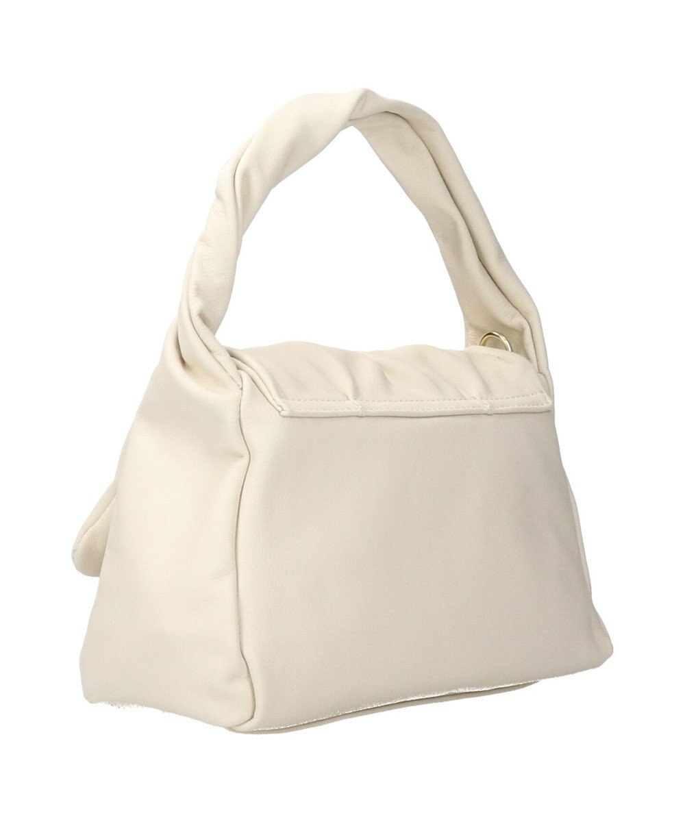 INTER-CHAUSSURES 【ANDREA CARDONE ITALI】ツイストハンドルギャザーフラップバッグ 