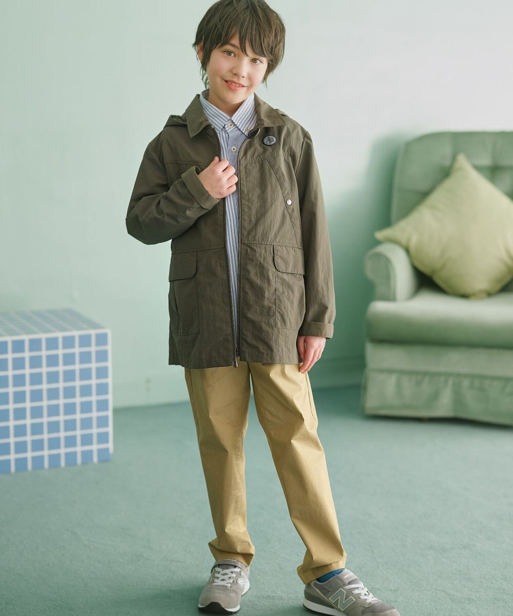 J.PRESS KIDS 【100-130cm】【撥水】マウンテンパーカー 