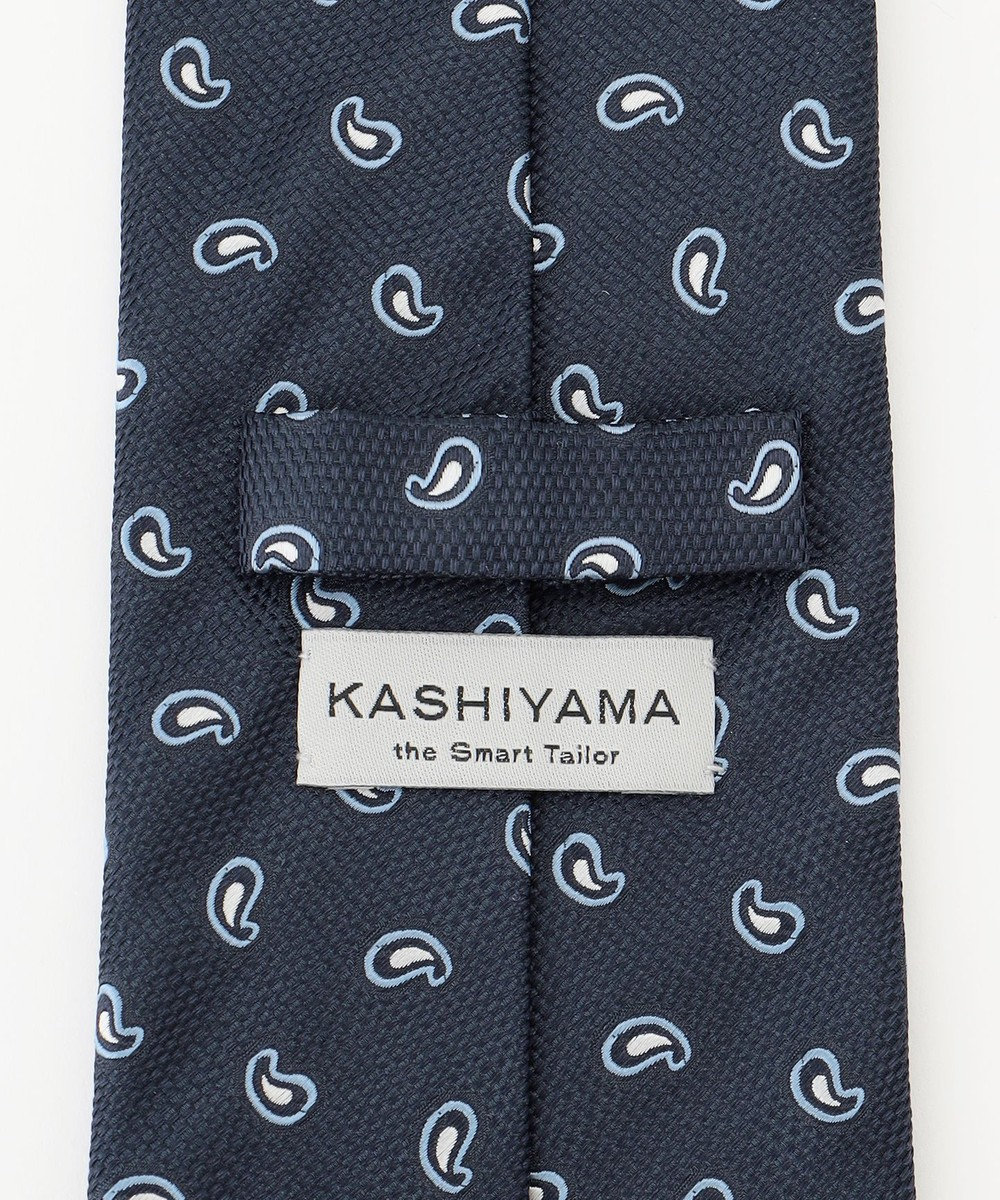 KASHIYAMA KASHIYAMAオリジナル【JAPAN MADE】ペイズリーネクタイ 