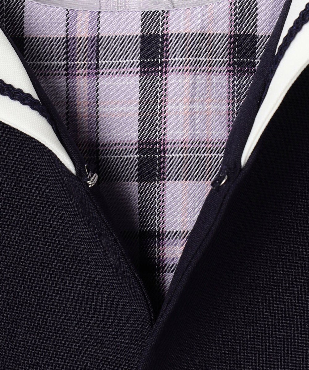 ANY KIDS 【2点セット】セーラージャケット+チェックワンピース 