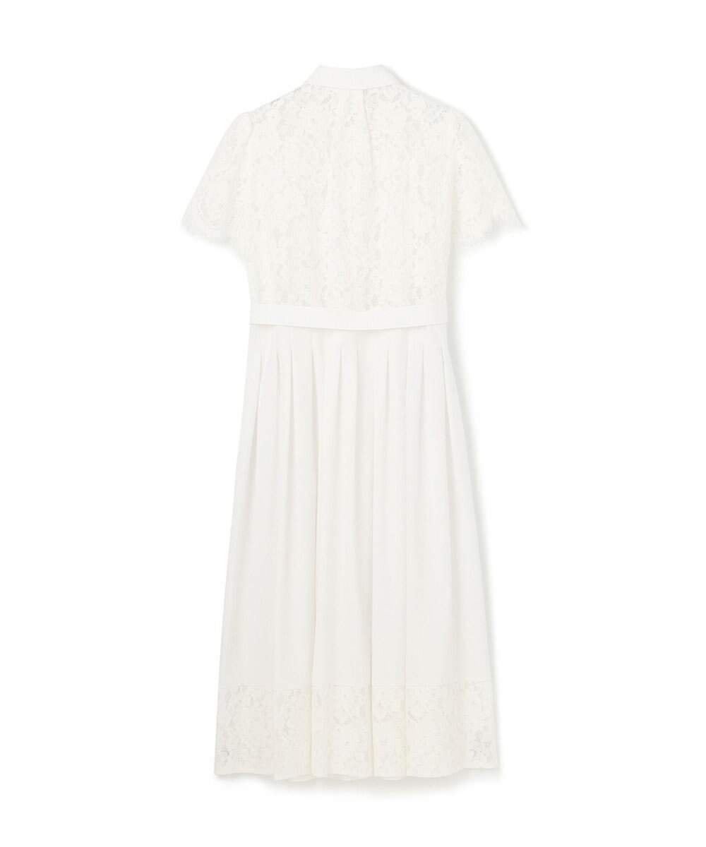 GRACE CONTINENTAL レースコンビタフタワンピース 