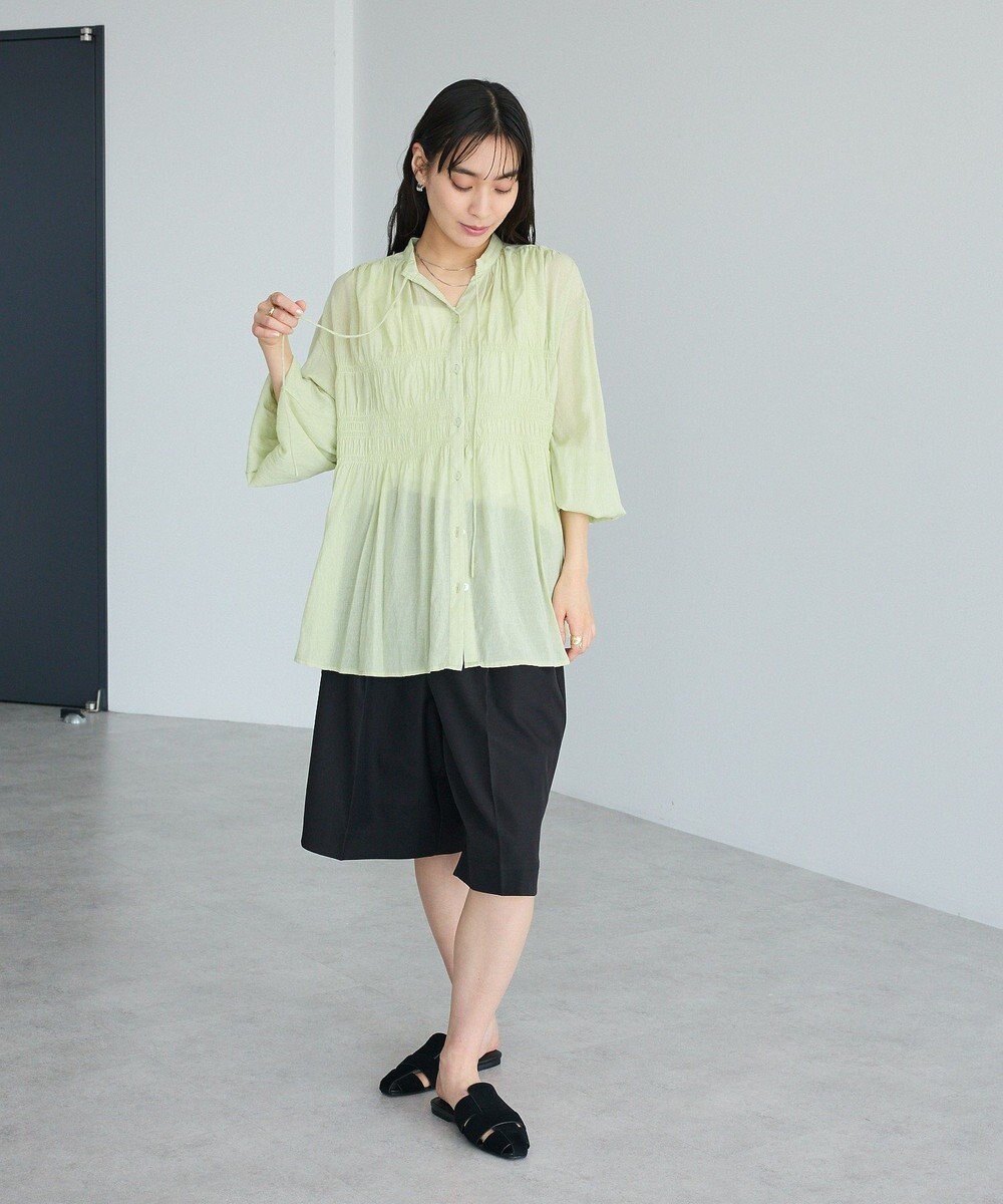 CRAFT STANDARD BOUTIQUE ウ゛ィンテージボイルロングスリーブブラウス 