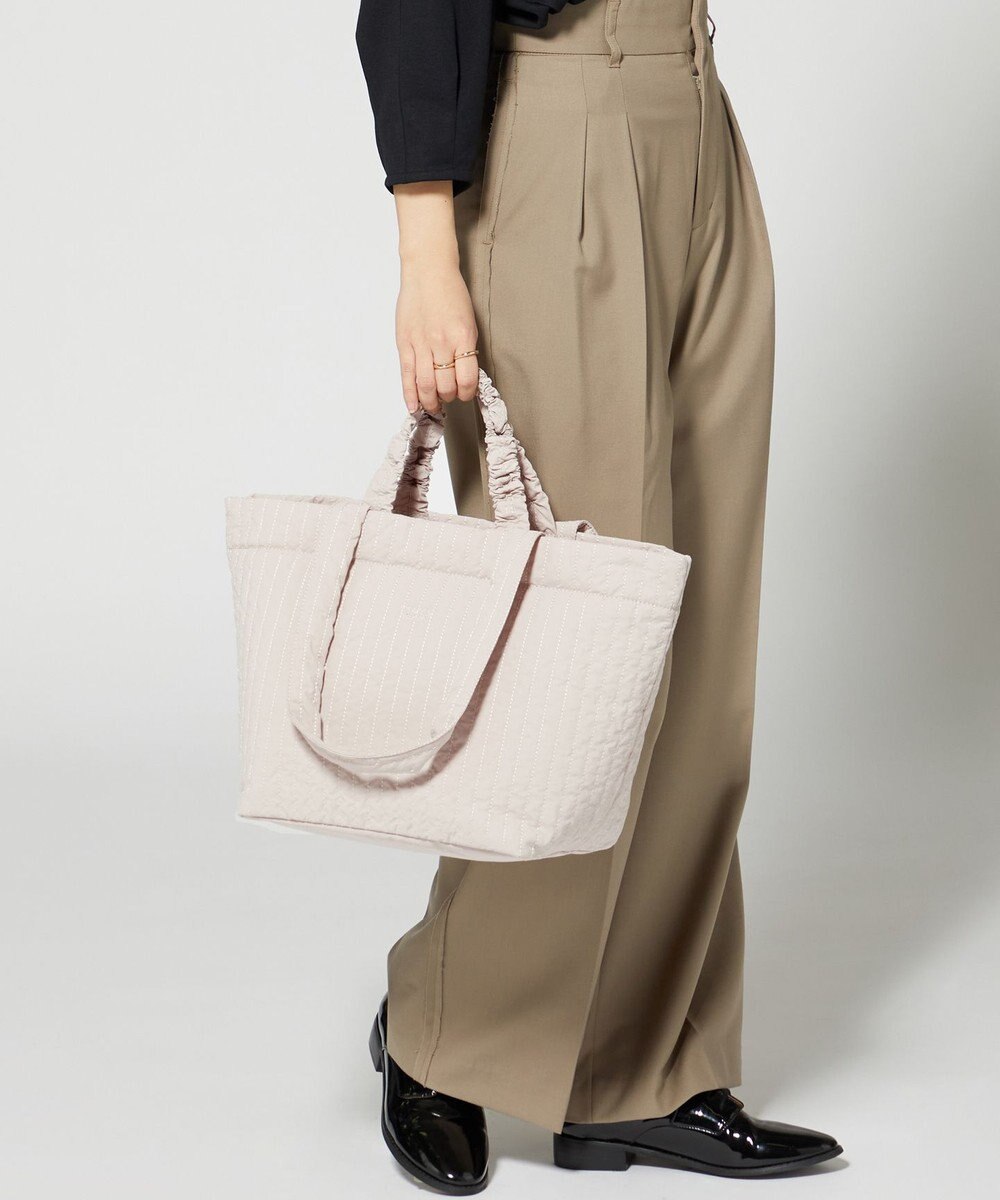 Y'SACCS 【Y’SACCS vous et】ギャザーハンドル2WAYヌビバッグ 