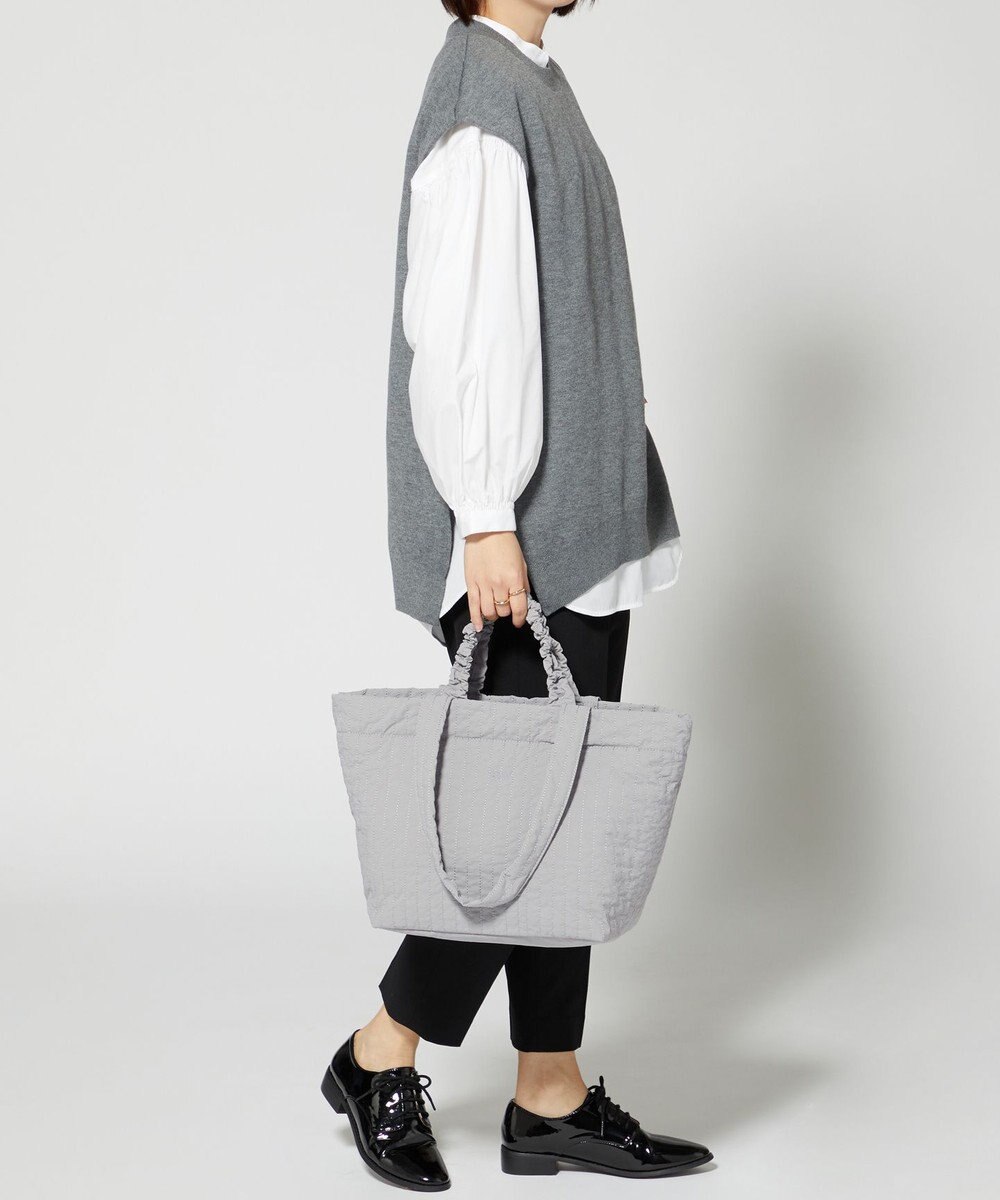 Y'SACCS 【Y’SACCS vous et】ギャザーハンドル2WAYヌビバッグ 