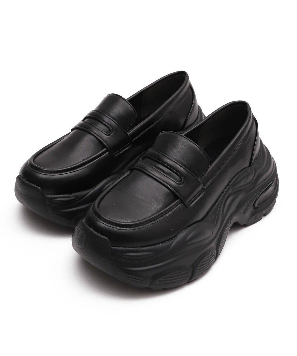 WEGO スニーカーソールローファー 