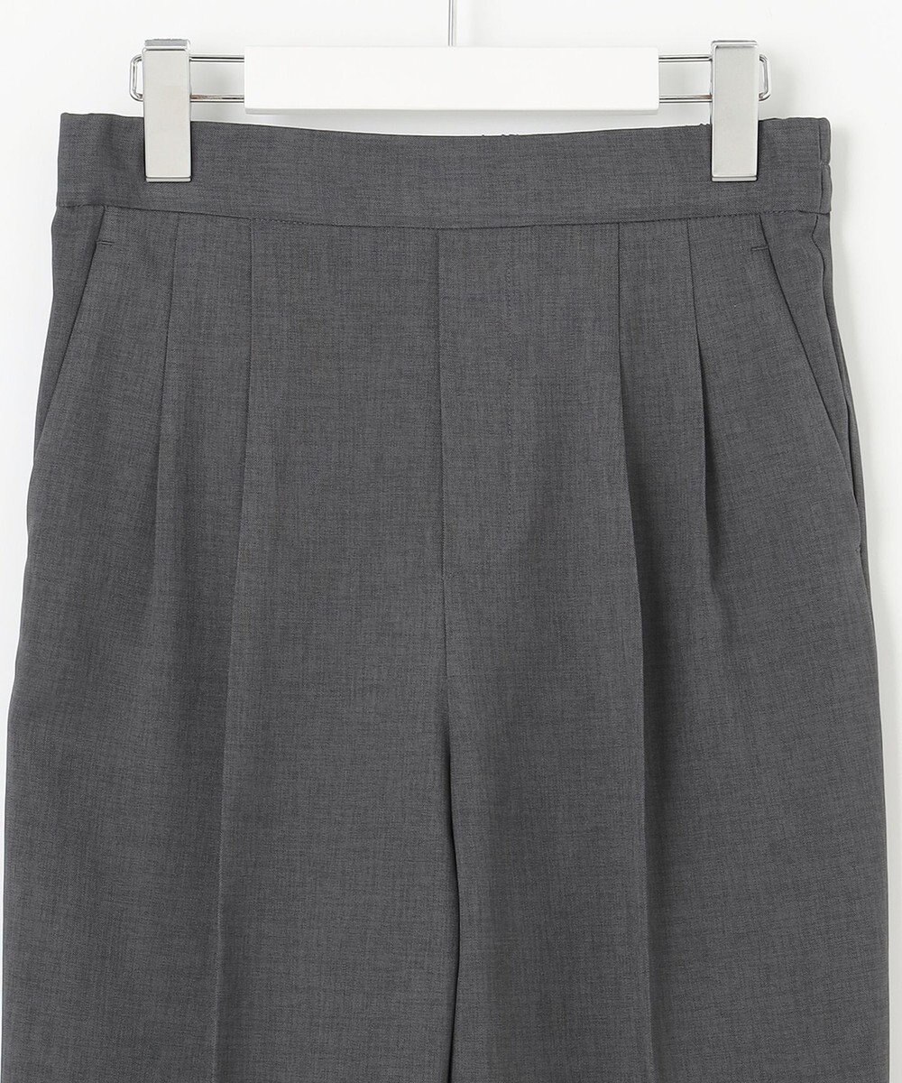 Feroux 【洗える】美シルエットカラーテーパード パンツ 