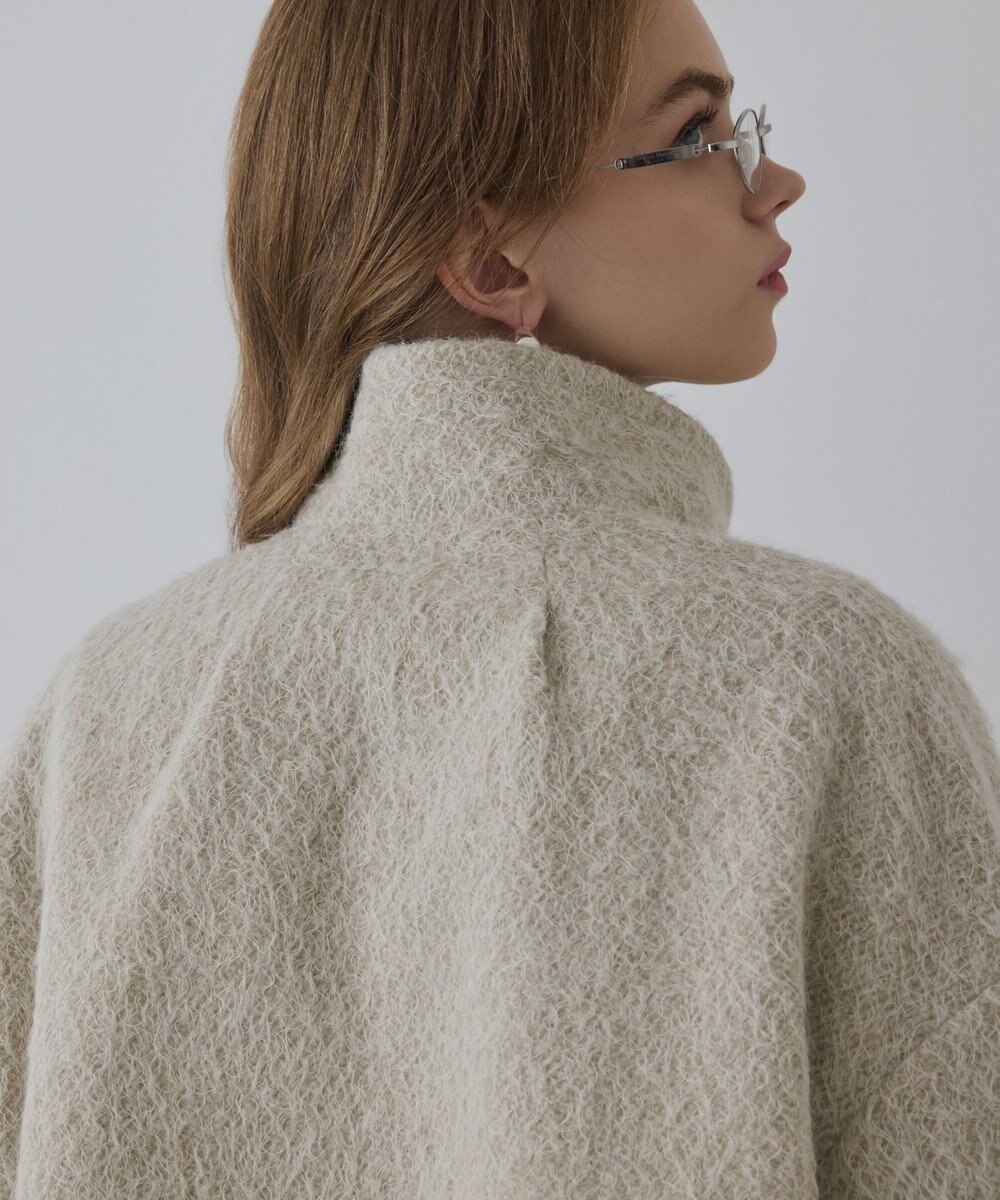 GRACE CONTINENTAL アルパカシャギージャケット 