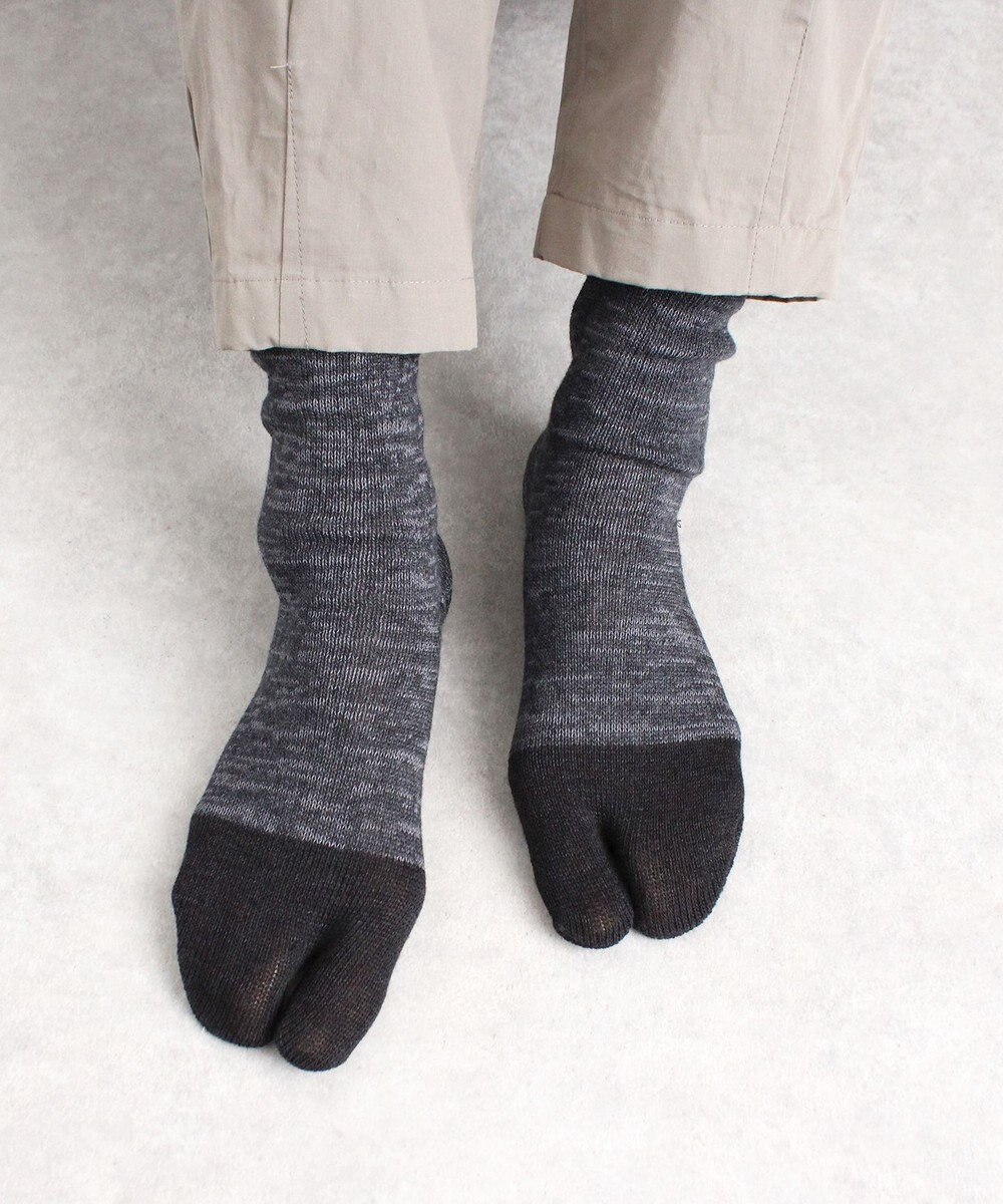 WHITE MAILS 【UNISEX】PAPER COLOR BLOCK 足袋ソックス 