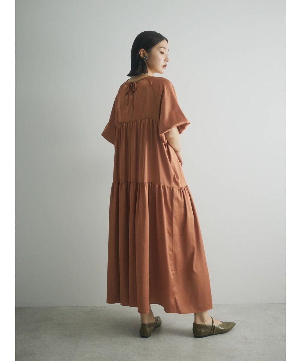 Green Parks armonia．ティアード切り替えワンピース 