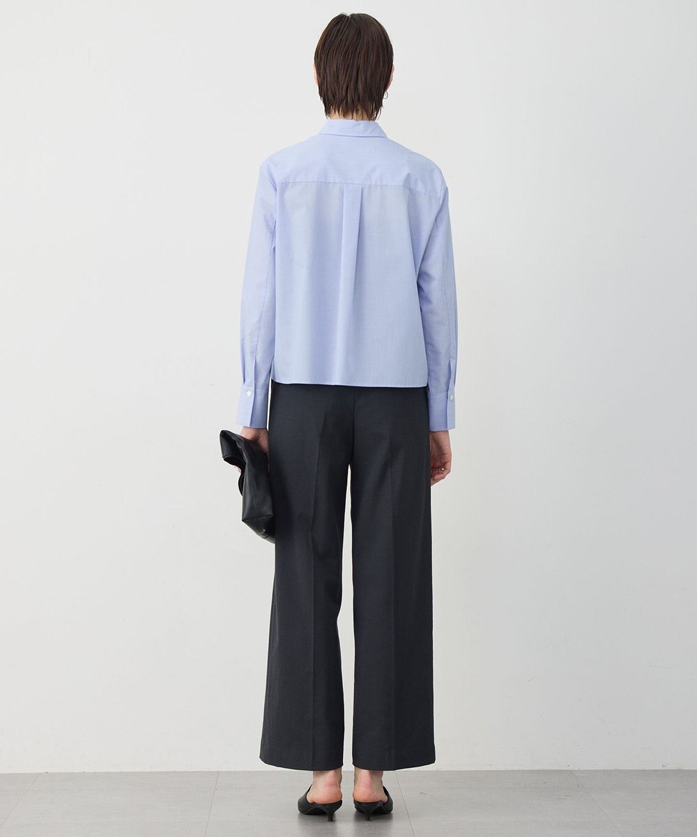 ICB 【先行予約】クリーンブロード ライダース風 クロップドシャツ 